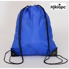 Drawstring Backpack, Water Resistant String Bag, Sports Sackpack Gym Sack for Men Women Travel Storage Use